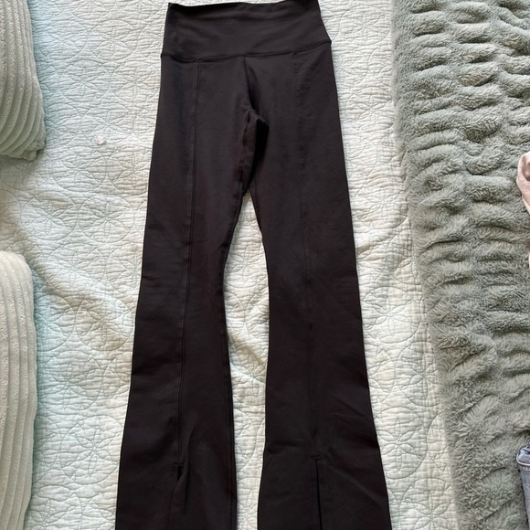aerie Pants - Aerie Black Mini Flared Leggings